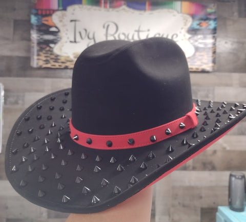Studded Western Hat