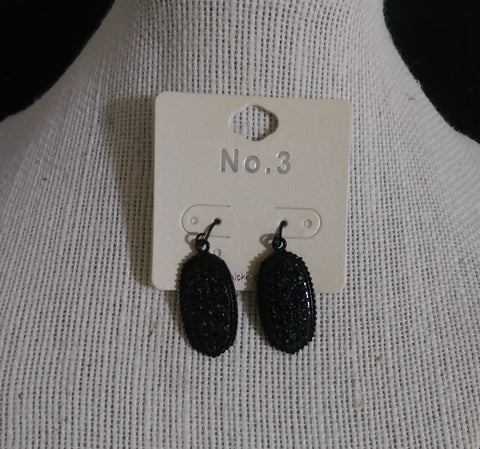 Black on Black Inspired Earrings