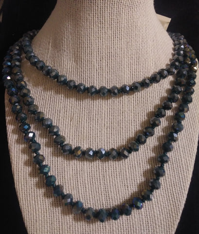 Teal (AB) 60" Beads