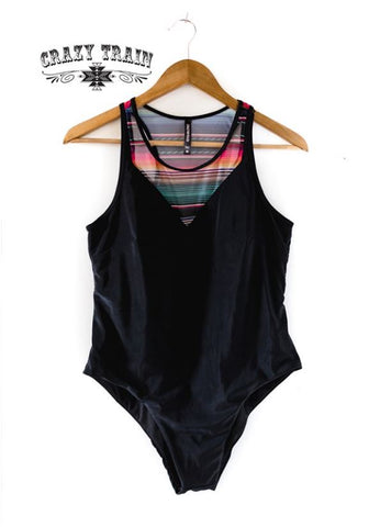 Creek Bed One Piece Swimsuit