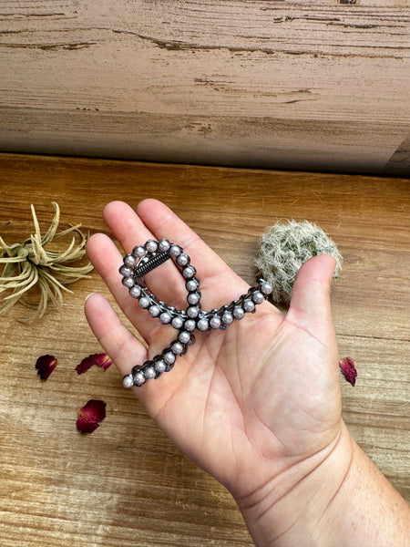 Smaller Pearls hair clips
