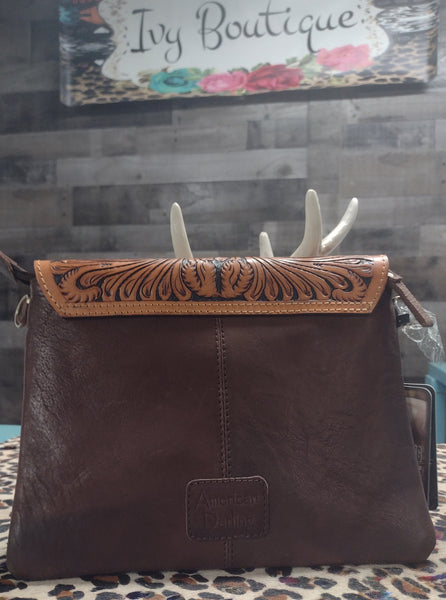 Hair on Hide Envelope Crossbody