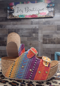 Serape Wedges - Buckle