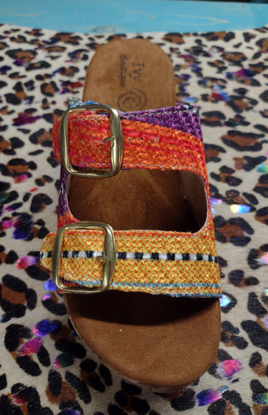 Serape Wedges - Buckle