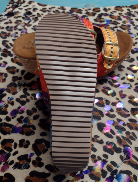 Serape Wedges - Buckle