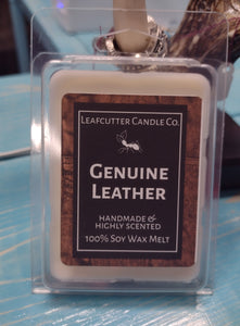 Genuine Leather Wax Melt