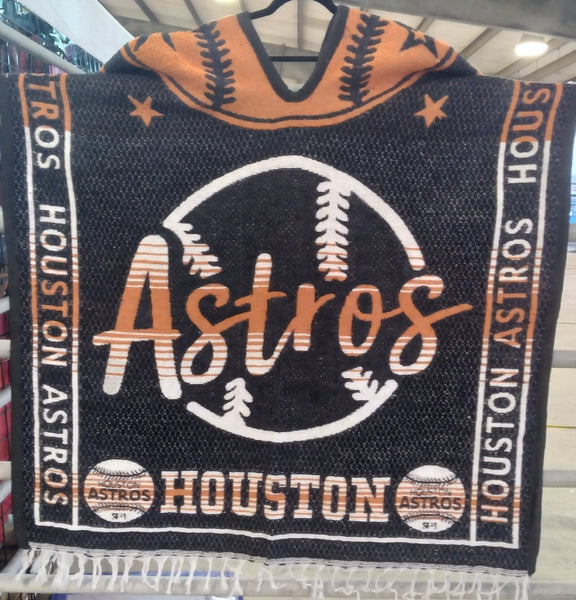 Houston Astros Woven Poncho