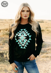 Icy Aztec Tee