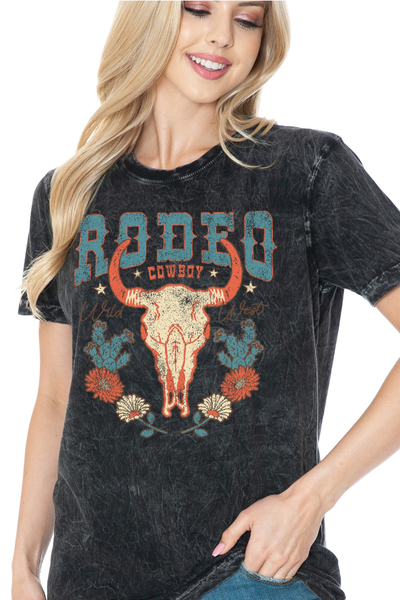 Rodeo Mineral Wash Tee