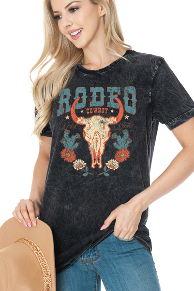 Rodeo Mineral Wash Tee