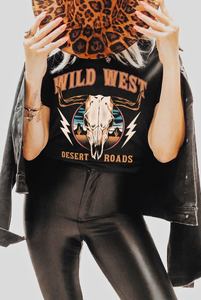 Wild West Desert Roads Tee