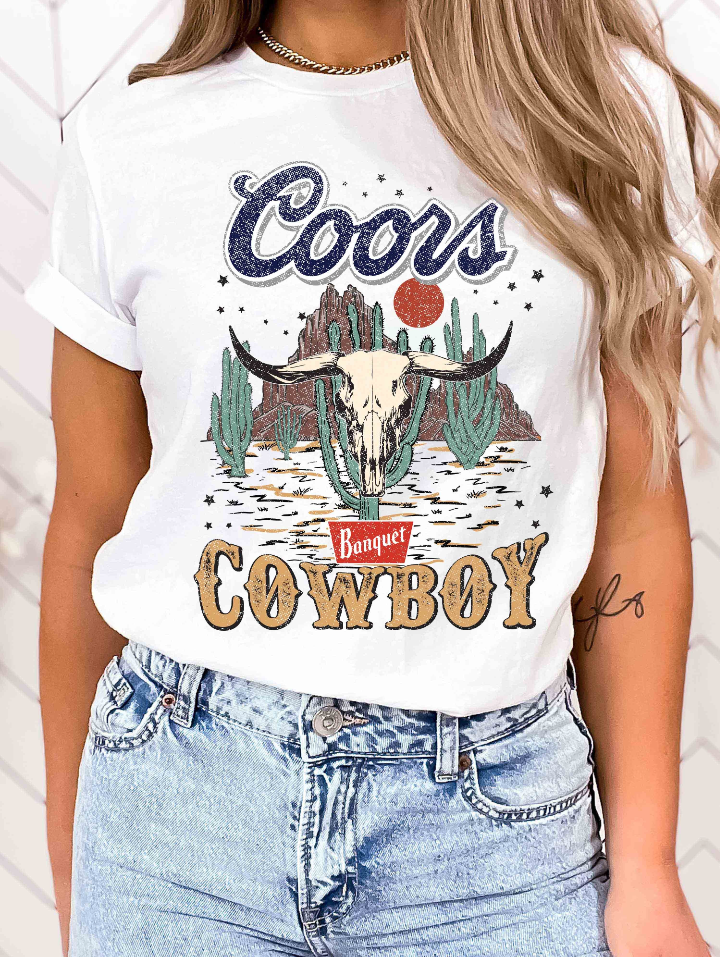 Coors Cowboy Graphic Tee