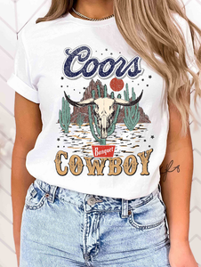 Coors Cowboy Graphic Tee