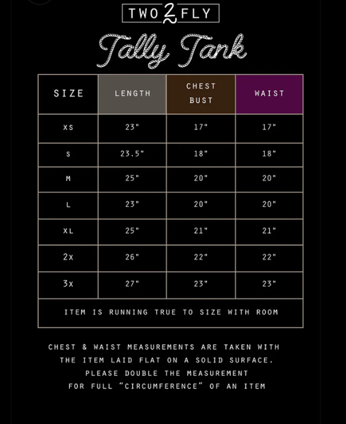 Tally Tank - Saddle