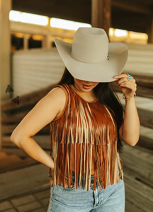 Girl's Best Fringe - Saddle