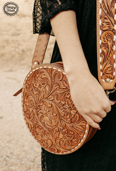 Stockyard Tooled Canteen Bag