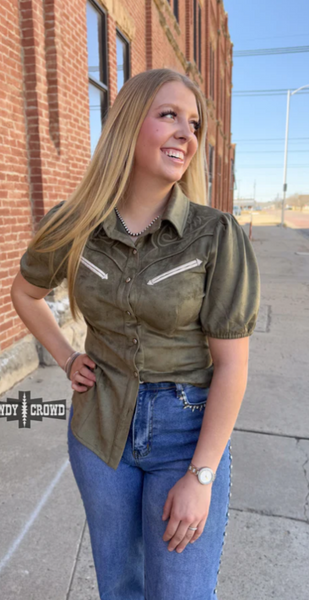 Olive Calaboose Top