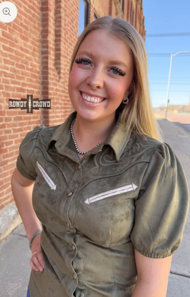 Olive Calaboose Top