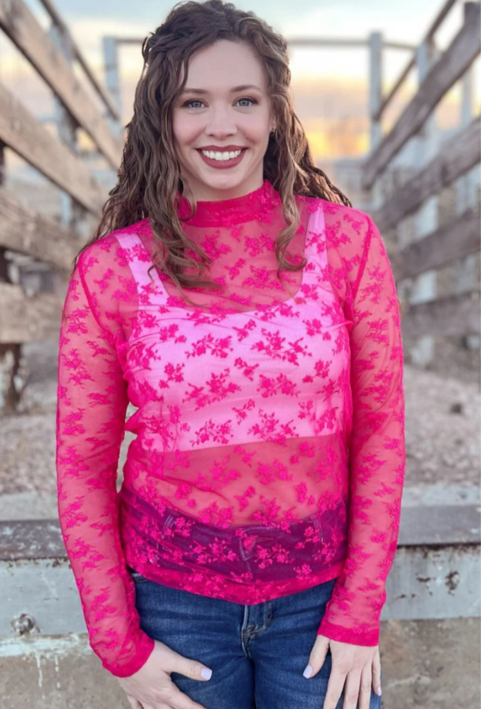 Glenda the Good Lace Top
