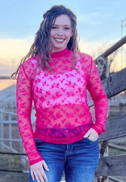 Glenda the Good Lace Top