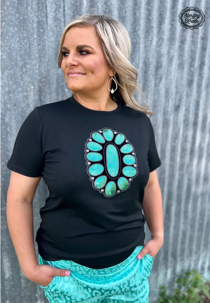 Streets of Turquoise Tee