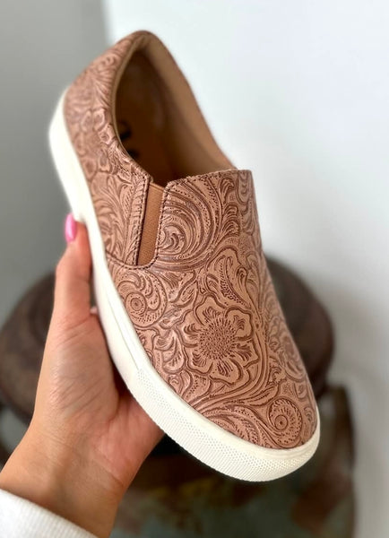 Nova Slip on Tooled Sneaker