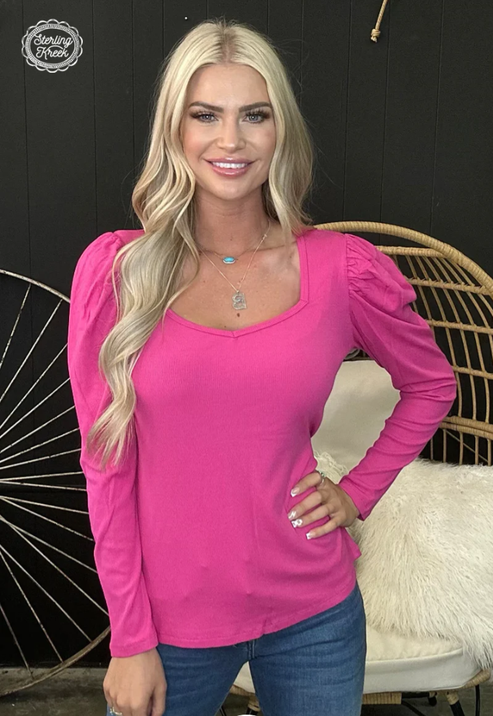 Something Classy Pink Top