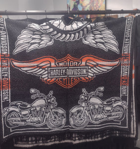 Harley Davidson Hooded Poncho