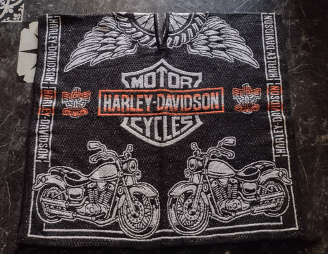 Harley Davidson Woven Poncho