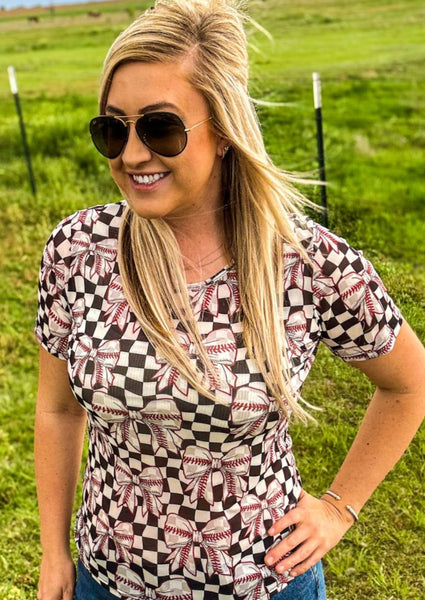 Dirt And Diamonds Short Sleeve Mesh Top