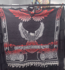 Harley Davidson Hooded Poncho