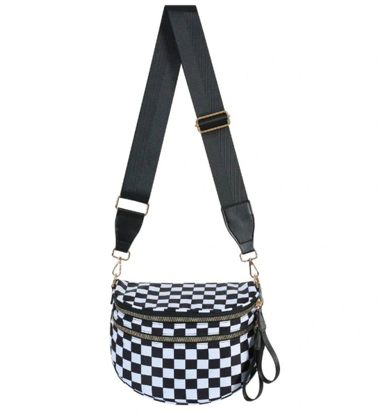 Checkerboard Bum Bag