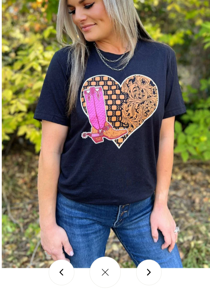 Head Over Boots Tee