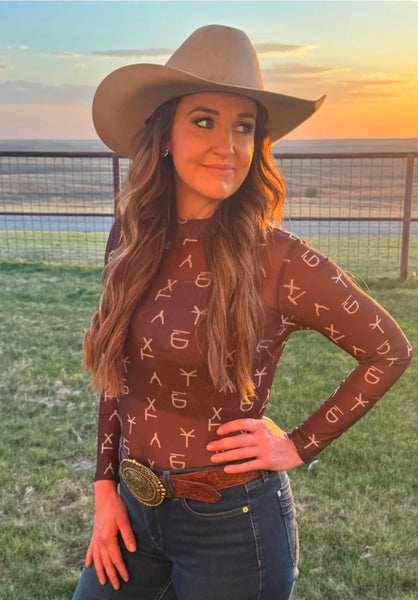 Amarillo By Morning Mesh Top