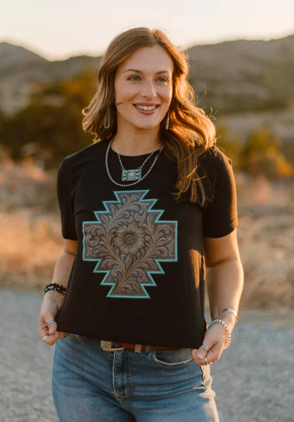 Bronzed Bloom Tee