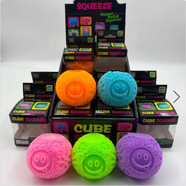 Smiley Stress Ball Squishy Fidget Variety Box