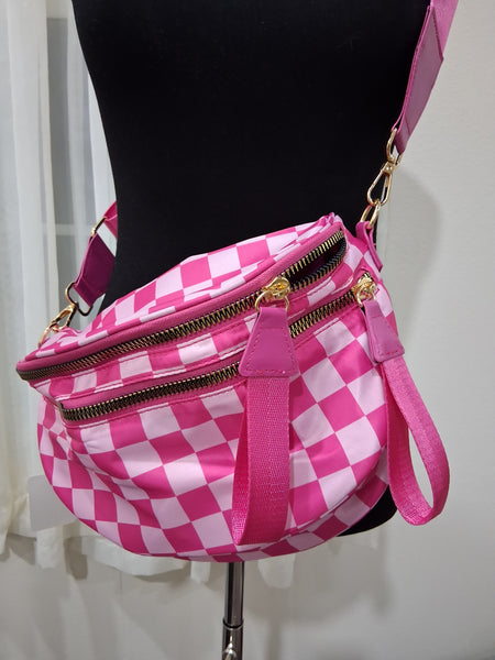 Checkerboard Bum Bag