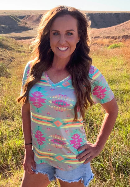 Aztec Daydream Top