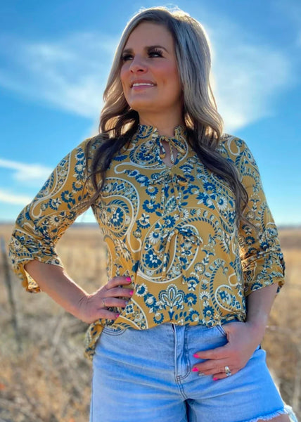High Noon Honey Bow Top