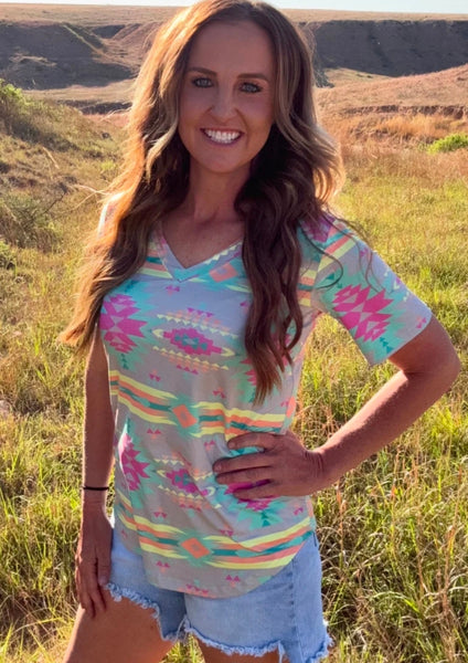 Aztec Daydream Top