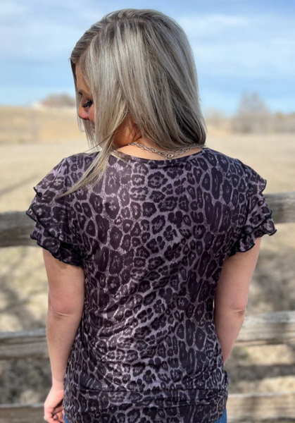 The Night Leopard Top