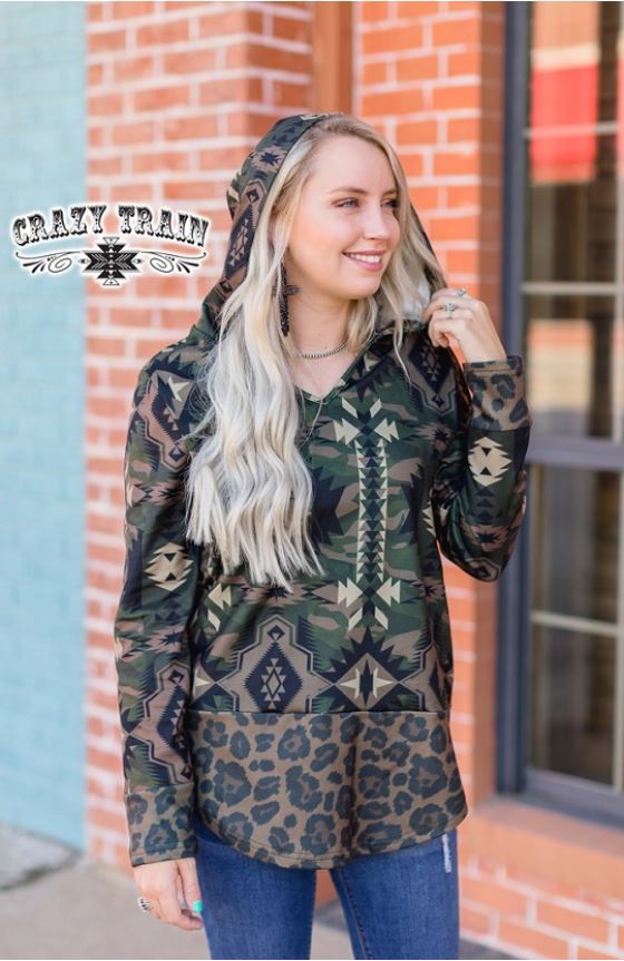 Deer Blind Babe Hoodie