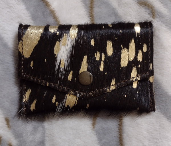 Chocolate Acid Wash Pouch