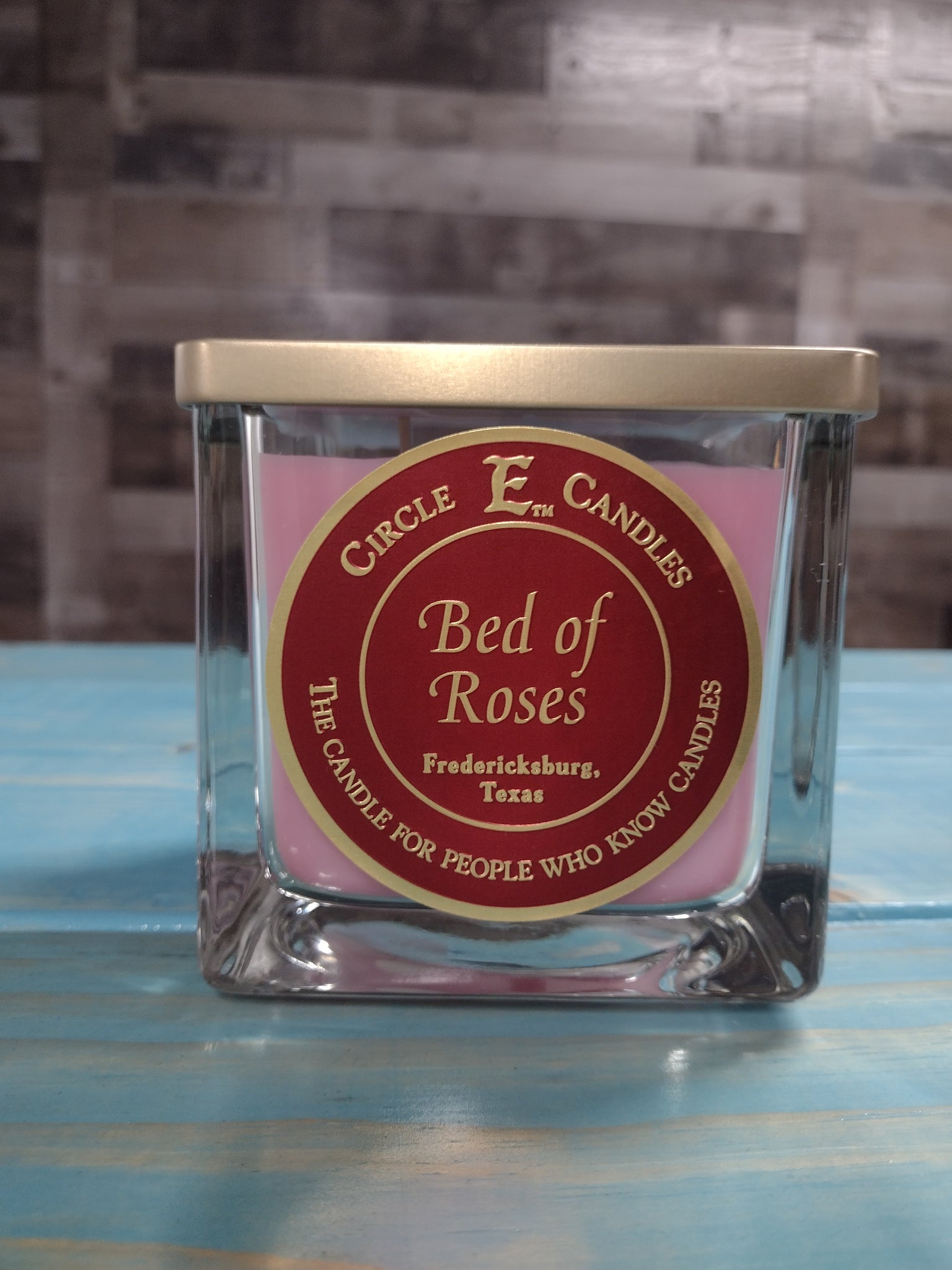 Bed of Roses Double Wicked Candle