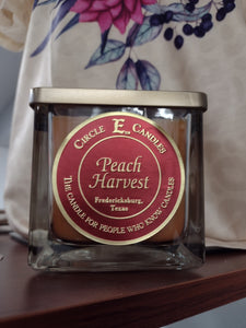 Peach Harvest Double Wicked Candle