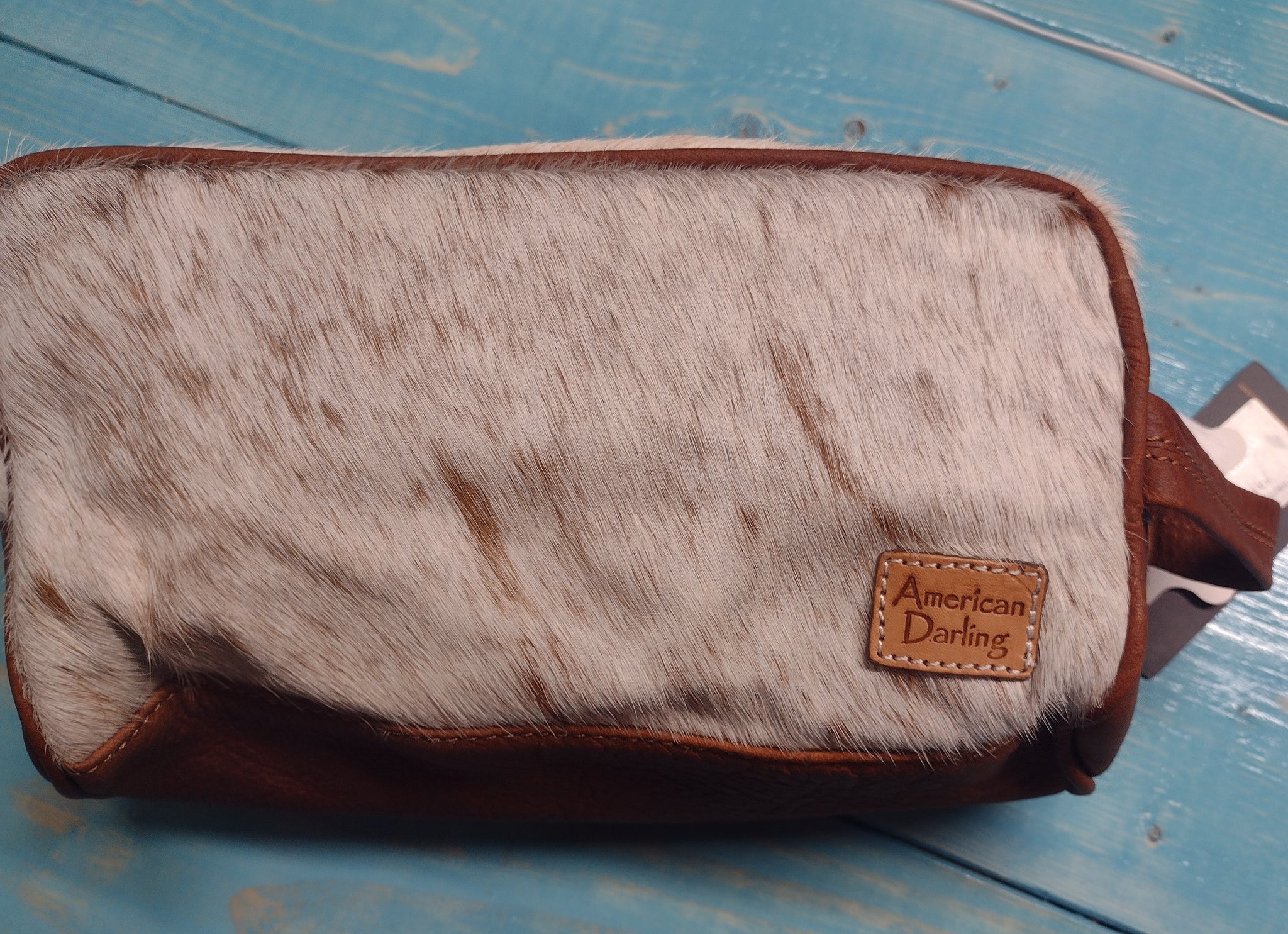 Hair On Hide Toiletry Bag