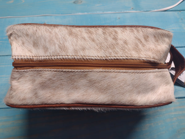 Hair On Hide Toiletry Bag