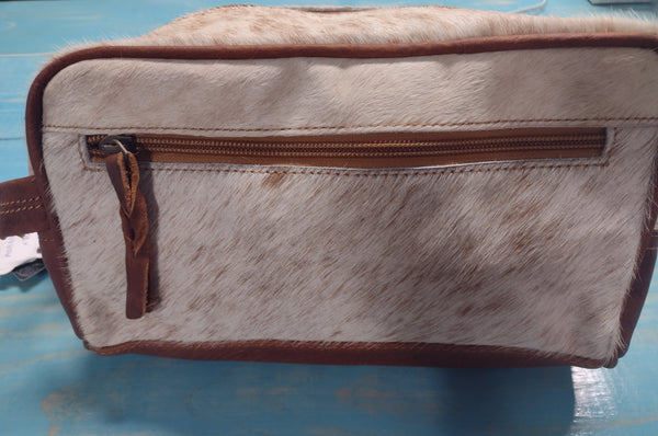 Hair On Hide Toiletry Bag