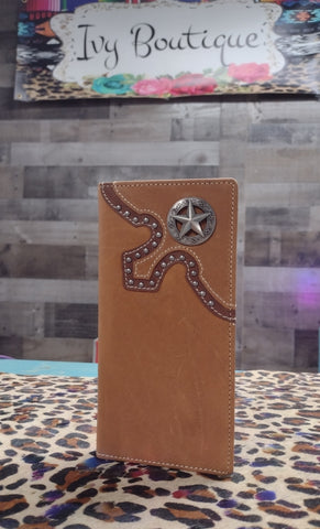 Leather Wallet - Medium Tone