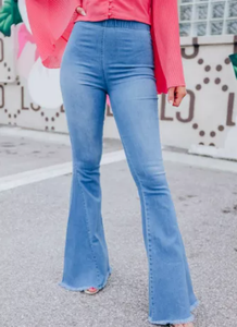 High Waist Flare Jeans